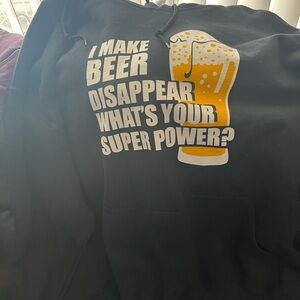 Gildan Heavy Blend Black Hoodie